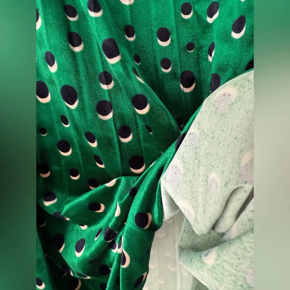 Maeve Carly Pleated Geometric Print Pleated Midi Skirt - Picture 7 of 8